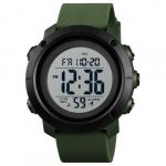 Часы наручные 1434AGWT SKMEI, ARMY GREEN-WHITE, ABS RING (9752)