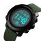 Годинник наручний 1434AGWT SKMEI, ARMY GREEN-WHITE, ABS RING (9752)
