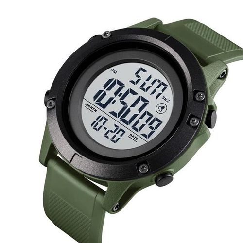 Часы наручные 1508AGWT SKMEI, ARMY GREEN-WHITE (9758)