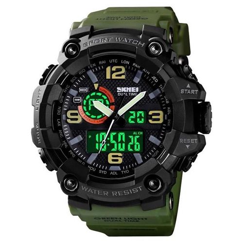 Годинник наручний 1520AG SKMEI, ARMY GREEN (9762)
