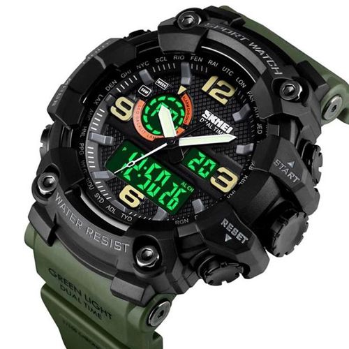 Годинник наручний 1520AG SKMEI, ARMY GREEN (9762)