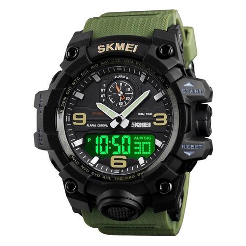 Годинник наручний 1586AG SKMEI, ARMY GREEN (9767)