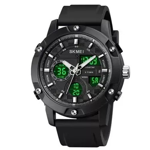 Годинник наручний 1757BKBK SKMEI, BLACK-BLACK (9826)