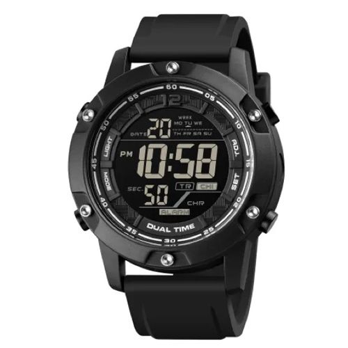 Годинник наручний 1762BK SKMEI, BLACK, 10 АТМ (9728)