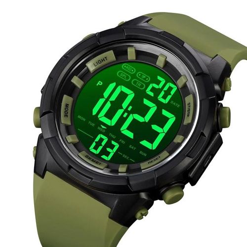 Часы наручные 1845AG SKMEI, ARMY GREEN (9283)
