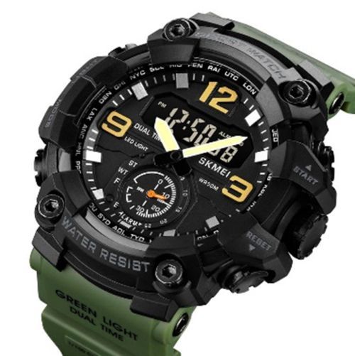 Годинник наручний 1965AG SKMEI, ARMY GREEN (9776)