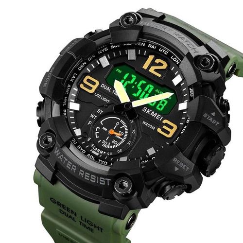 Годинник наручний 1965AG SKMEI, ARMY GREEN (9776)