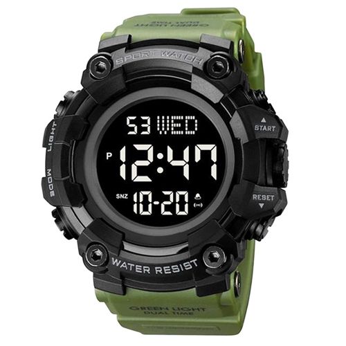 Часы наручные 1968AG SKMEI, ARMY GREEN (9299)