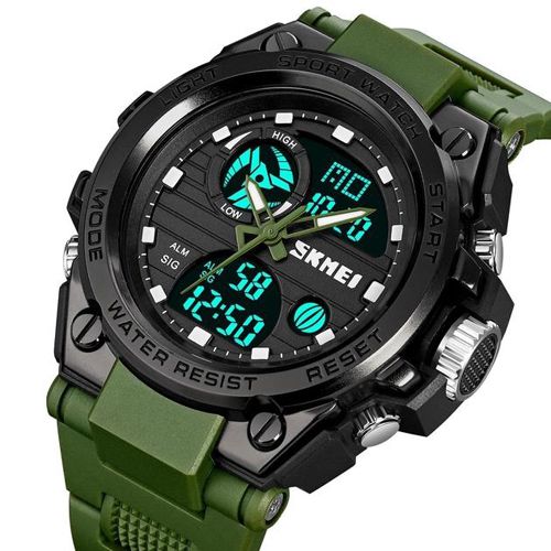 Часы наручные 2031AG SKMEI, ARMY GREEN (9782)
