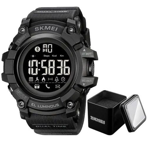Часы наручные 2053BK SKMEI, BLACK, BLUETOOTH, BOX (9288)