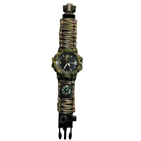 Часы наручные 1155BCMGN SKMEI PARACORD(10460)