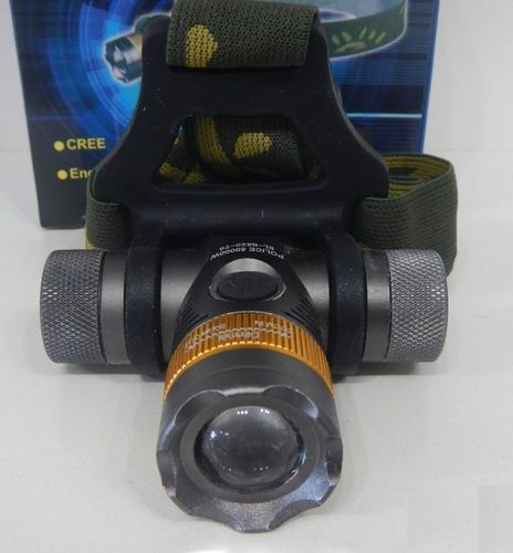 Налобный фонарик Bailong BL-H820-T6 50000W (3 фильтра)