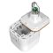 Светодиодная LED лампочка с аккумулятором FA-7936, 30W, E27, 2x18650/3×ААА, крюк, ЗУ Type-C