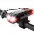 Велозвонок + фара FY-329Pro-2L2 ULTRA LIGHT