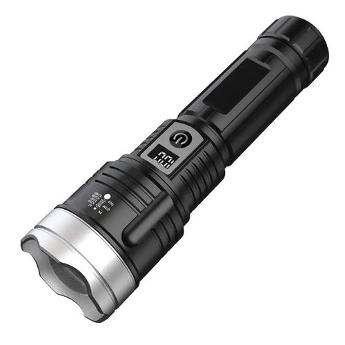 Ліхтар PLD-008 WHITE LASER LED PM10-TG, Li-Ion акумулятор, power bank, індикація заряду, ЗУ Type-C, zoom