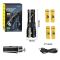 Фонарь  CB-G401Y-30W, power bank, индикация заряда, 4x18650, ЗУ Type-C, zoom
