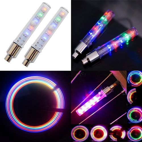 Велозолотник YX-FG192/820, Ultra brite, 3 цвета, 5 LED, управління кнопкою