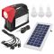 Ліхтар переносний Luxury 1960 T, 1W+24SMD, 3 лампы 3W, power bank, сонячна батарея