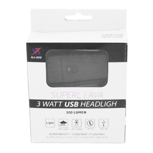Фонарь велосипедный HJ-050-3W