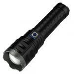 Фонарь Police AK138-1 WHITE LASER LED PM60-TG, 8х18650, power bank, чехол, индикация заряда, ЗУ Type-C, zoom, Box
