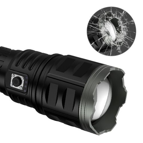 Фонарь AK138 WHITE LASER LED PM60-TG, 4х18650, power bank, , индикация заряда, ЗУ Type-C, zoom