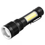 Фонарь карманный BL-T630S-XPE+COB, Li-Ion аккумулятор