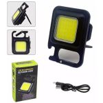 Ліхтарик Брелок X-Balog MULTIFUNCTIONAL BL-J031-COB, Li-Ion акум., магніт, карабін, ЗП Type-C