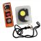 Аккумуляторный LED фонарик W5132-COB(white+yellow+red), Li-Ion акуумулятор, магнит, карабин, открывачка, ЗУ Type-C