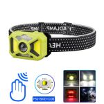 Фонарь налобный 2323-P50+SMD+COB(white+red)