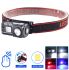 Фонарь налобный 6541-3030+SMD(WHITE+RED+BLUE)