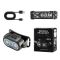 Фонарь налобный Police A57-2COB (white+red), Motion Sensor, Li-Ion аккум., ЗУ Type-C