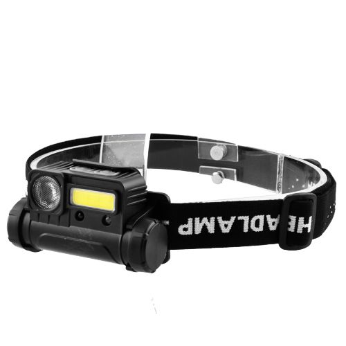 Налобный фонарик Police BL-123 COB Sensor