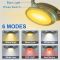 Фонарь налобный C04-COB (white+yellow+red), Li-Ion аккум., ЗУ Type-C
