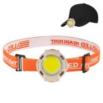 Фонарь налобный CY-2026-B-COB+2LED(red)+2LED(blue)