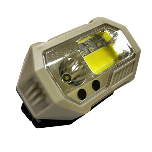 Фонарь налобный SH-S9-XPE+COB+3SMD(red), Motion Sensor, встроенный аккумулятор, ЗУ Type-C