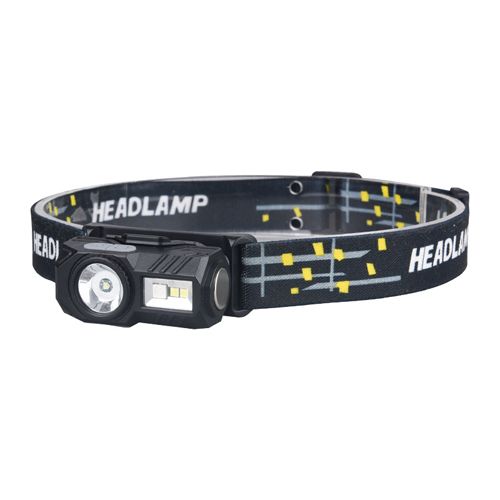 Ліхтарик налобний T131-XPE+3SMD(red+green+blue+UV), Motion Sensor, Li-Ion акум, магніт, кліпса, ЗП Type-C, Box