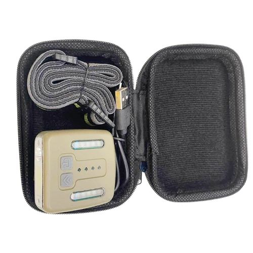 Фонарь налобный W6129-XPE+COB(RGB), Motion Sensor, Li-Ion аккум., индикация заряда, клипса, ЗУ Type-C, чехол