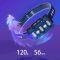 Фонарь налобный W-6112A-2XPE+12SMD+6SMD(white+red), Motion Sensor, Li-Ion аккум., индикация заряда, ЗУ Type-C, Box