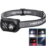 Фонарь налобный WT-509+XPE+9SMD(white+red), 3xAAA, Box оптом в Украине