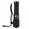 Фонарь ручной PLD-2301 WHITE LASER LED PM30-TG, 1х26650, Power bank, Waterproof, индикатор зарядки, ЗУ Type-C