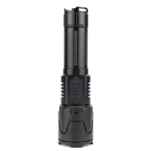 Фонарь ручной PLD-2301 WHITE LASER LED PM30-TG, 1х26650, Power bank, Waterproof, индикатор зарядки, ЗУ Type-C