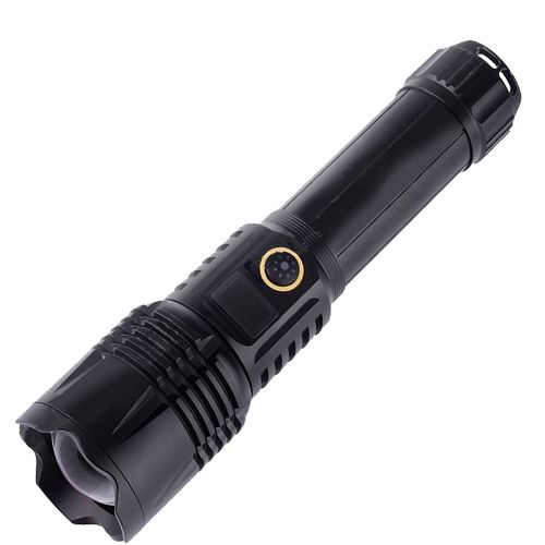 Ліхтарик ручний PLD-501 WHITE LASER LED PM10-TG, 1х26650, Power bank, Waterproof, індикація заряду, ЗУ Type-C