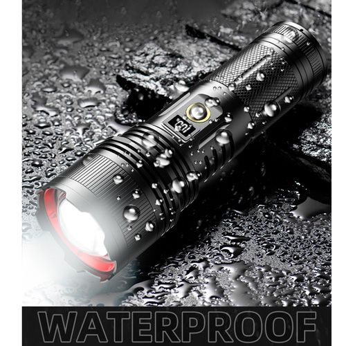 Фонарь Police bl-503-TG, 3х18650, power bank, индикация заряда, ЗУ Type-C, zoom