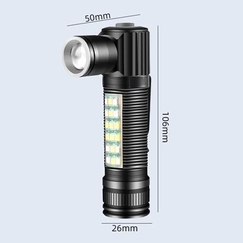 Фонарь налобный SY-2209-Р50+18SMD(RGB), Li-Ion аккум., индикация заряда, ЗУ USB, zoom