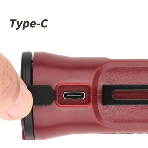 Ліхтар WORKLIGHT BL-71-XPE(white+red), 10 W, 350 Lumen, Li-Ion акумулятор, поворот 180º+180º, затискач, гак, магніт, ЗУ Type-C