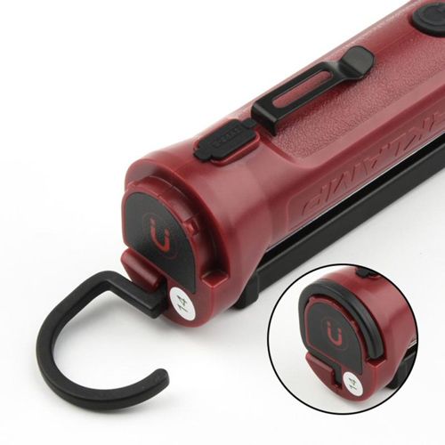 Ліхтар WORKLIGHT BL-72-XPE(white+red), 10 W, 350 Lumen, Li-Ion акумулятор, поворот 180º+180º, затискач, гак, магніт, ЗУ Type-C