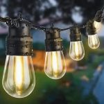 Уличная ретро-гирлянда 10 LED ламп, 5 м (от сети)