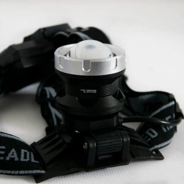 Ліхтар налобний Police BL-8070 Cree P50 USB