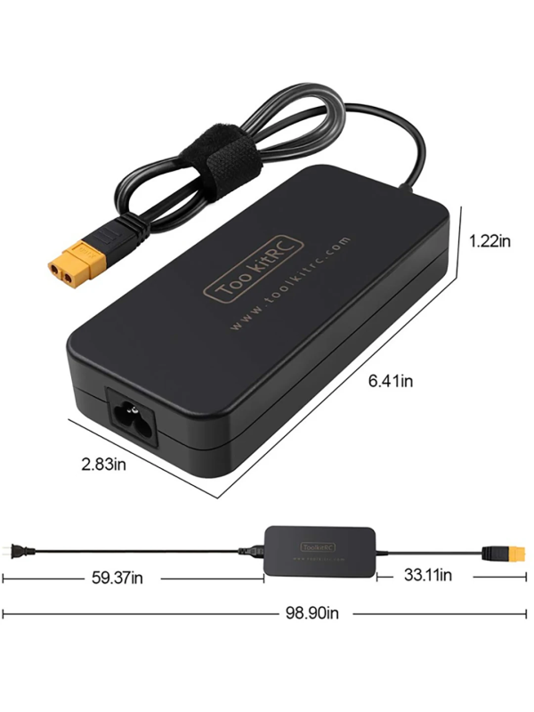 Блок питания ToolkitRC ADP200 200W 19.5V XT60