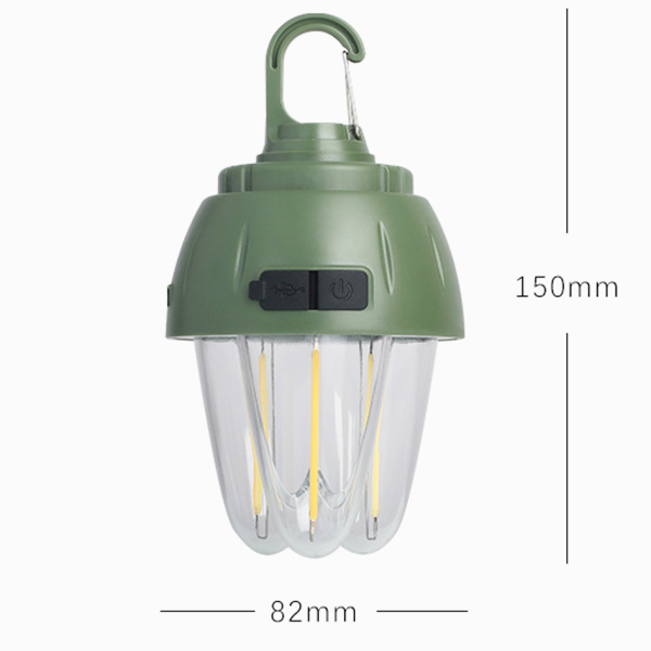 Фонарь кемпинг 899-SMD(RGB)+COB вольфрамовая лампа, Li-Ion аккум., Type-C